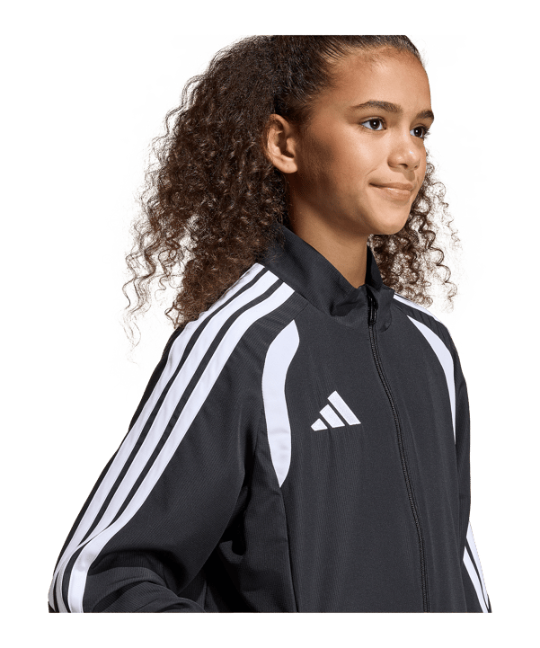 adidas Tiro 26 League Präsentationsjacke Kids Schwarz - schwarz