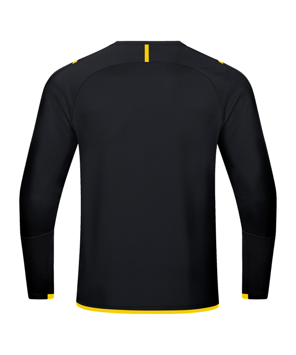 JAKO Challenge Sweatshirt Kids Schwarz Gelb F803 - schwarz