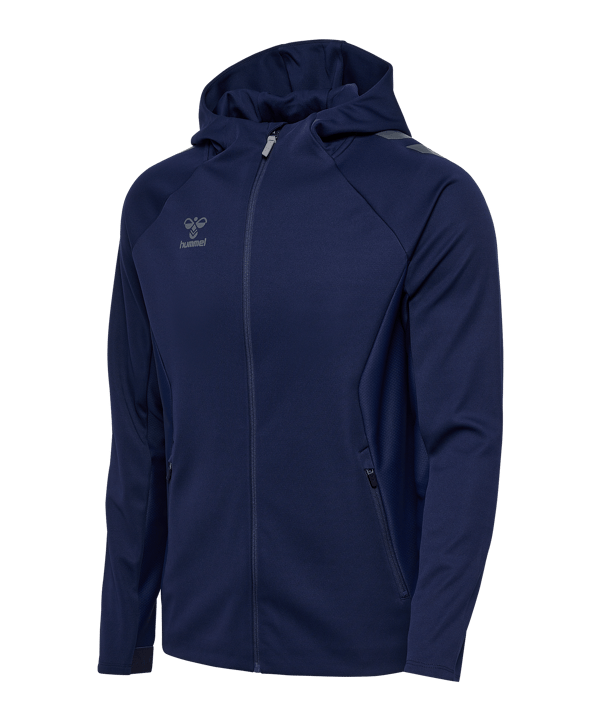 Hummel Jas met capuchon Blauw K7026 - blauw
