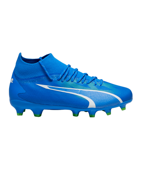 PUMA ULTRA Pro FG/AG Jr Gear Up Kids Blau Weiss F03 - blau