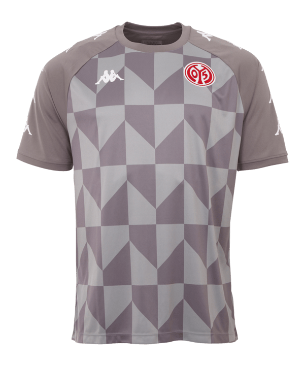 Kappa 1. FSV Mainz 05 Trainingsshirt Grau - grau