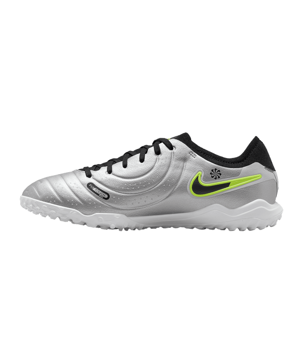 Nike Tiempo Legend X Pro TF Mad Voltage Silber Schwarz F001 - silber