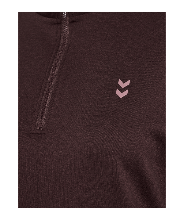 Hummel Yoga Soft Halfzip Jacke Damen Braun F8016