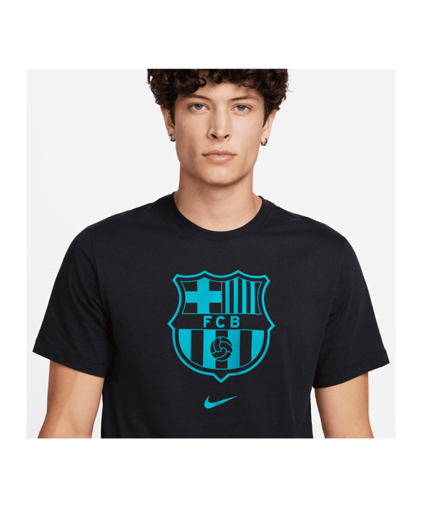 Nike FC Barcelona T-Shirt Schwarz F011 - schwarz