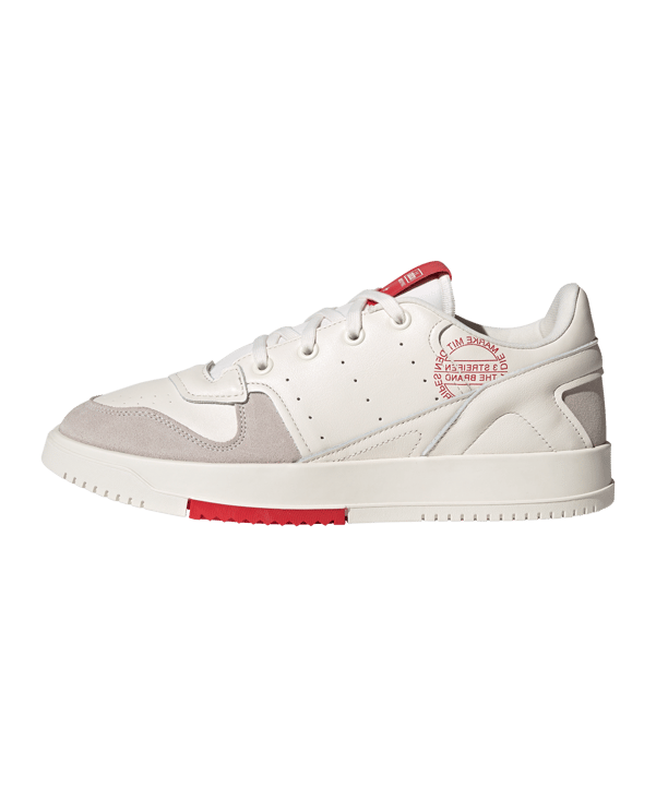 adidas Originals Supercourt 2 Weiss Rot - weiss