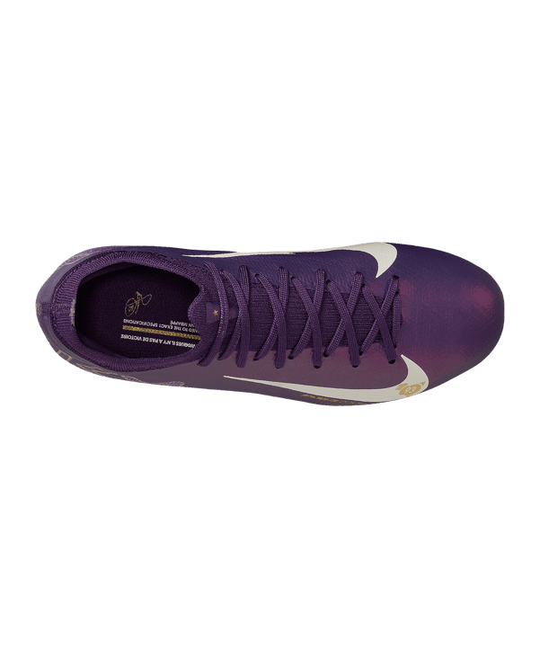 Nike Jr Air Zoom Mercurial Vapor XVI Pro FG Kylian Mbappe Signature Kids Lila F500 - lila