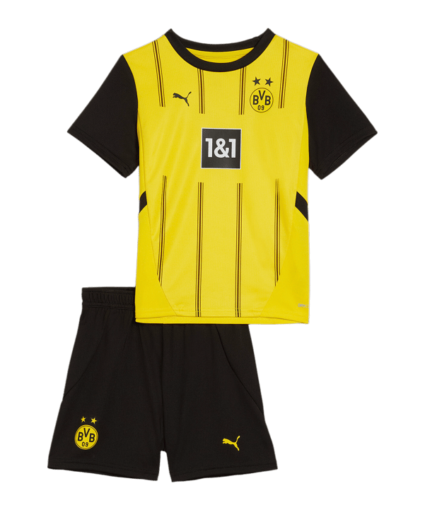 PUMA BVB Dortmund Minikit Home 2024/2025 Kids Gelb F01 - gelb