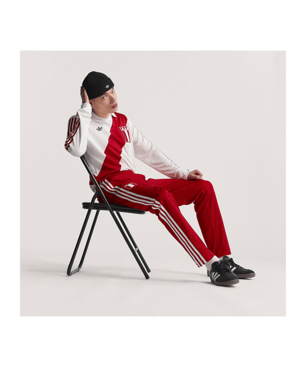 adidas Peru Trainingshose Rot - rot