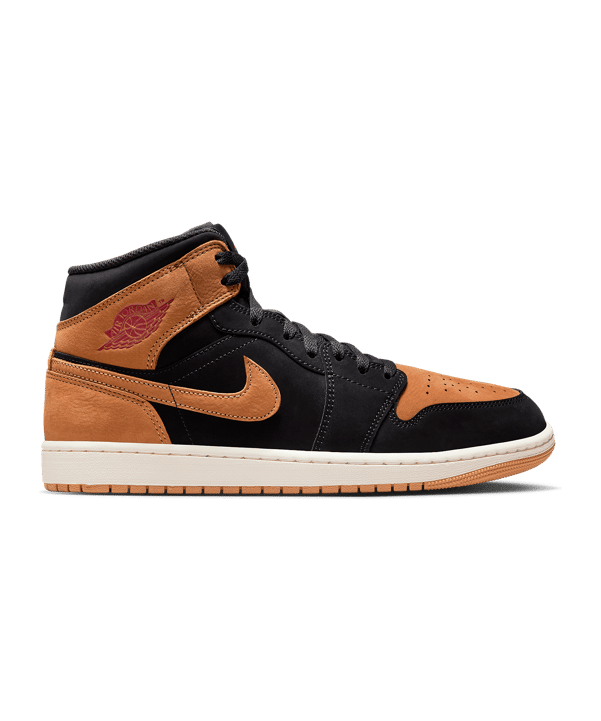 Jordan Air Jordan 1 Mid Se Schwarz F002 - schwarz