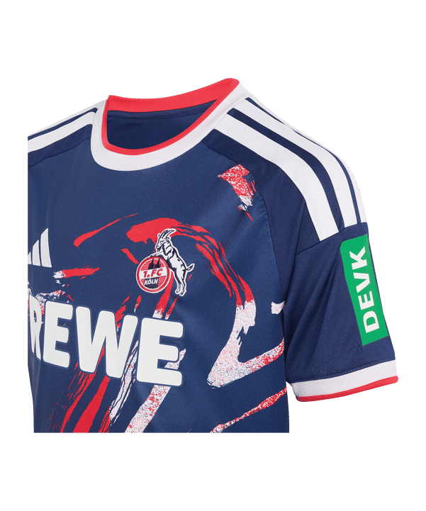 adidas 1. FC Köln Maillot 3rd 2026/2027 Bleu - bleu