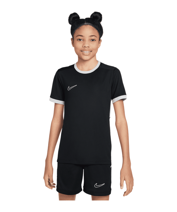 Nike Academy 25 Trainingsshirt Kids Schwarz F010 - schwarz