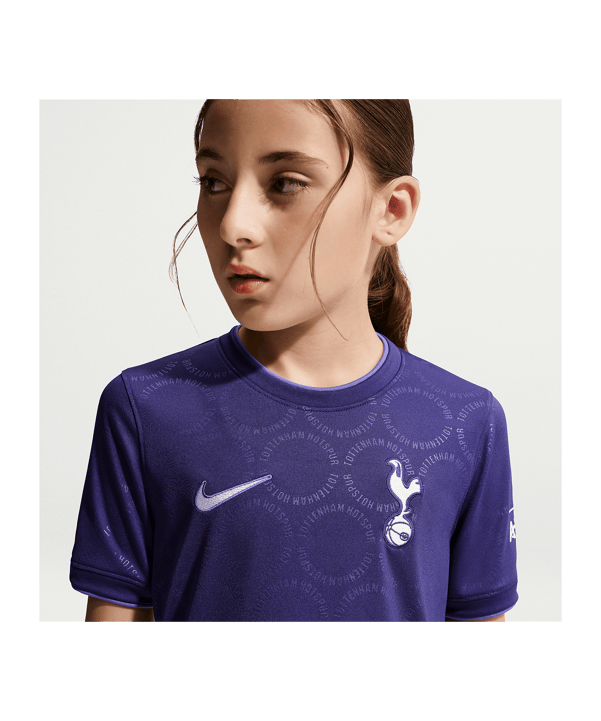 Nike Tottenham Hotspur Prematch T-shirt 2026/2027 Bambini Viola C566 - lilla