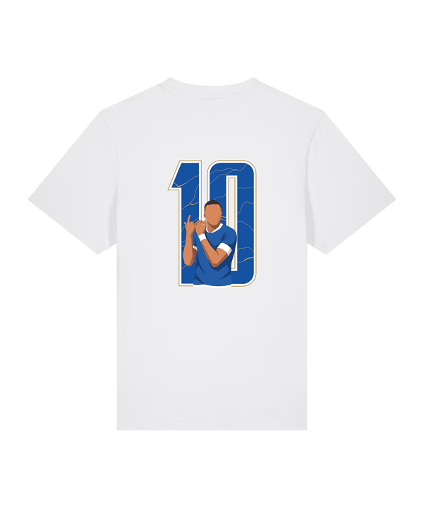 11teamsports Frankreich "THE FRENCH FLASH" T-Shirt WM 2026 Weiß - weiss