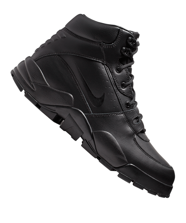 Nike Rhyodomo Leather Winterstiefel Schwarz F001 - schwarz