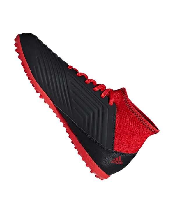 adidas Predator Tango 18.3 TF J Kids Schwarz Rot - schwarz