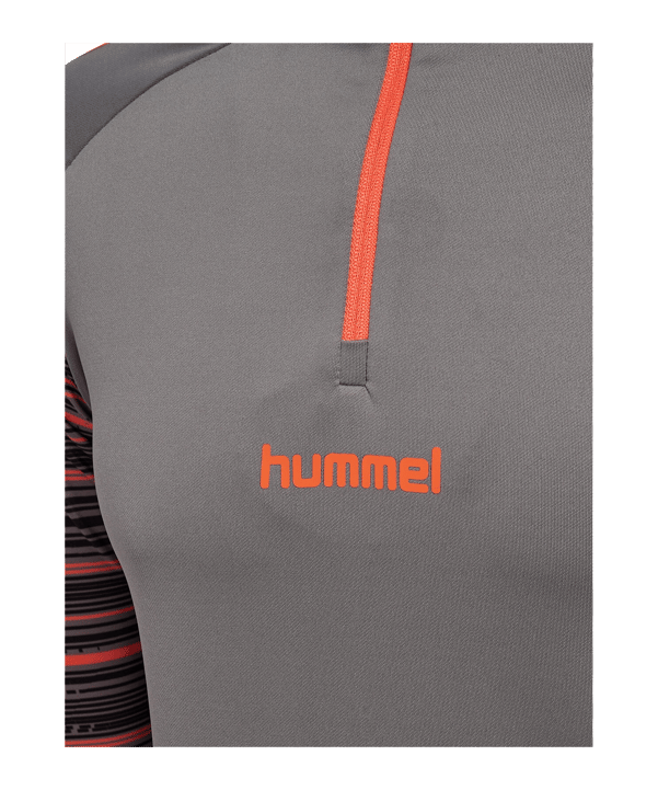 Hummel Blaze Pro Training Half Zip Sweatshirt Grau F2350 - grau