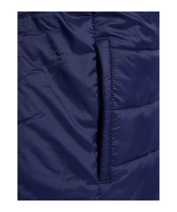 Hummel Go Quilted Kapuzenjacke Kids Blau F7026 - blau