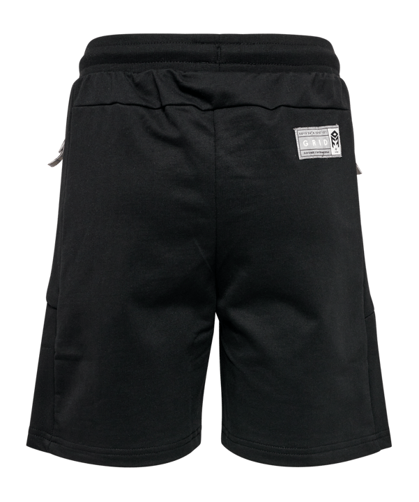 Hummel Move Grid Short Schwarz F2001 - schwarz