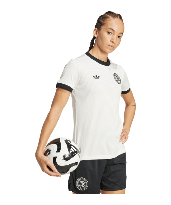 adidas DFB Deutschland 125th Anniversary Trikot Damen Weiß - weiss