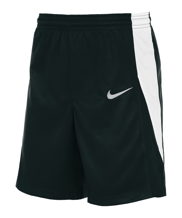 Nike Team Basketball Stock Short Kids Schwarz F010 - schwarz