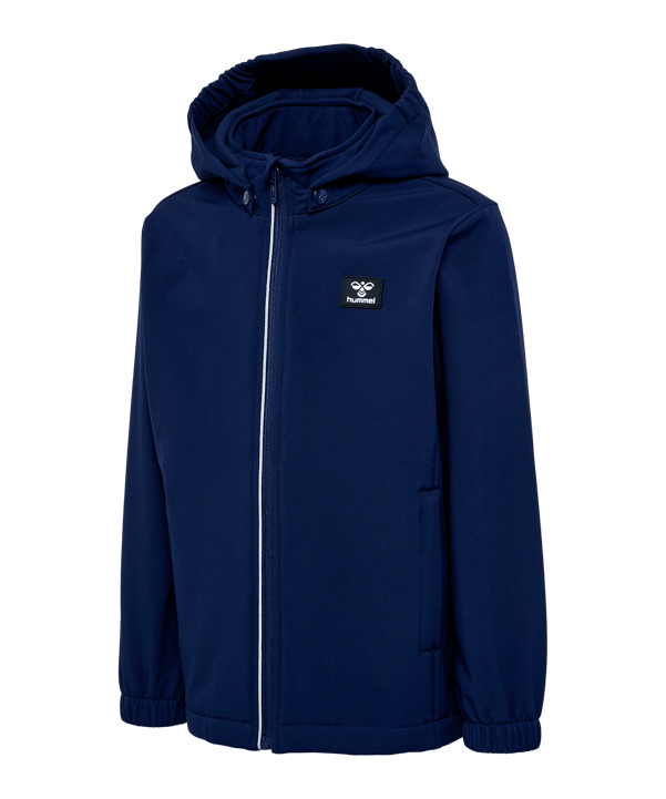 Hummel Mars Softshell Jacke Kids Schwarz F1009 - schwarz