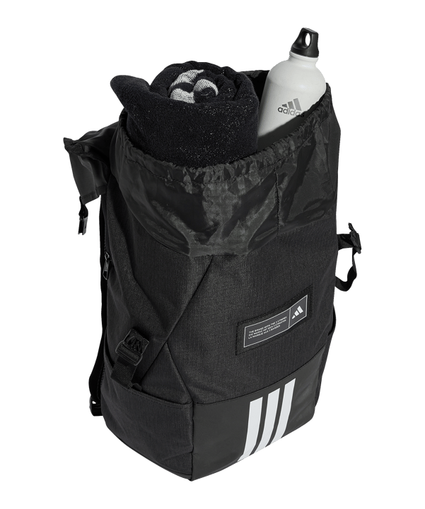 adidas 4ATHLTS Camper Backpack Black - schwarz