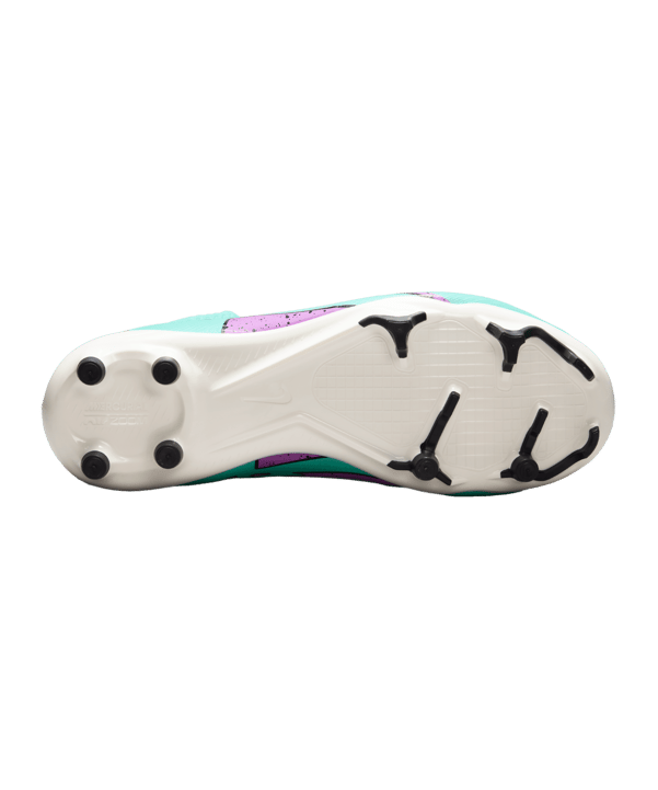 Nike Jr Air Zoom Mercurial Vapor XV Academy FG/MG Peak Ready Kids Grün Pink Schwarz F300 - gruen