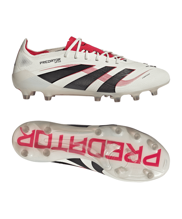 adidas Predator Elite AG Champagne Weiss Schwarz - weiss