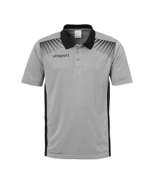 uhlsport Goal Poloshirt Kids Grau Schwarz F05 - grau