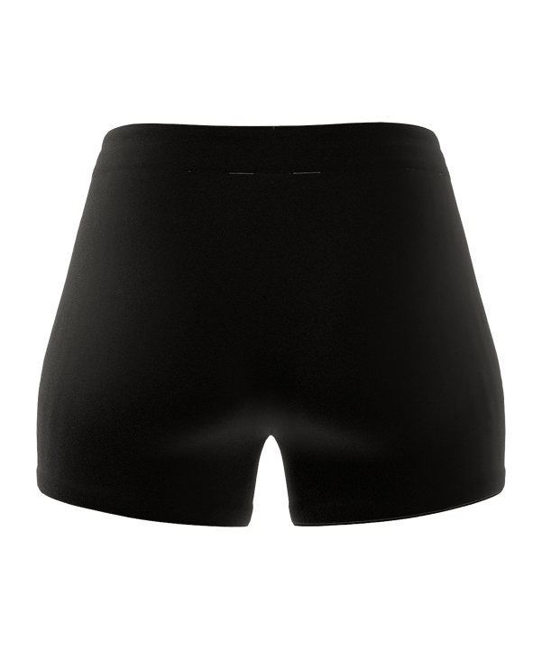 adidas Lounge Rib Bootys Short Damen Schwarz - schwarz