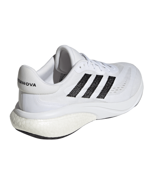adidas Supernova 3 Weiss Schwarz Laufschuh - weiss