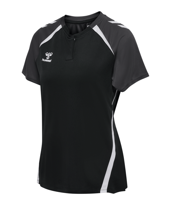 Hummel Lead 2.0 Polo Damen Schwarz F1006 - schwarz