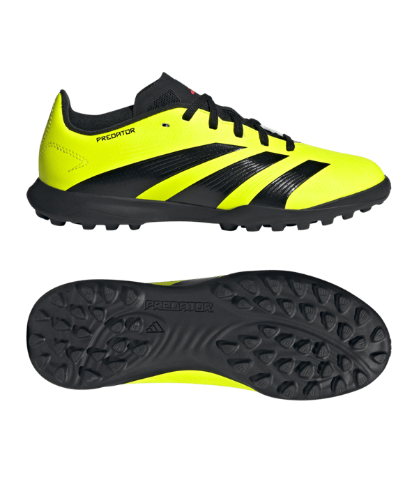 adidas Predator League TF Kids Energy Citrus Gelb Schwarz Rot - gelb