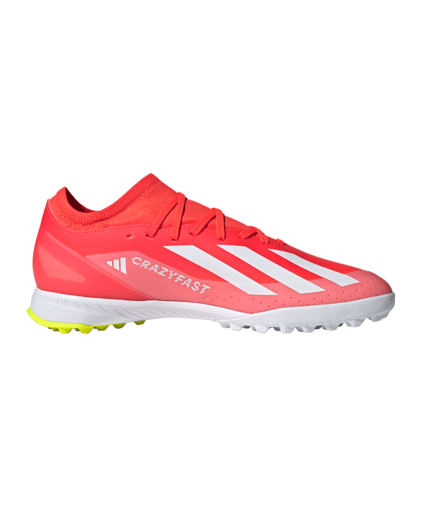 adidas X Crazyfast League TF Energy Citrus Rot Weiss Gelb - rot