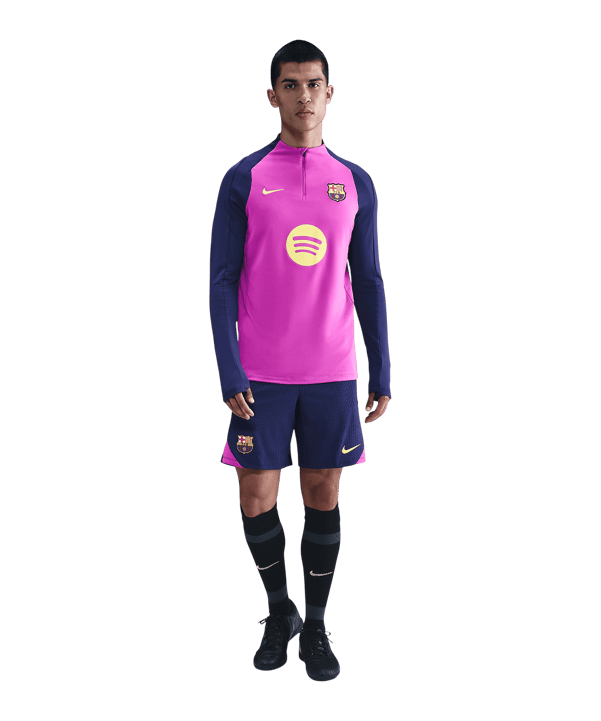 Nike FC Barcelona Drill Top Sweatshirt Lila F552