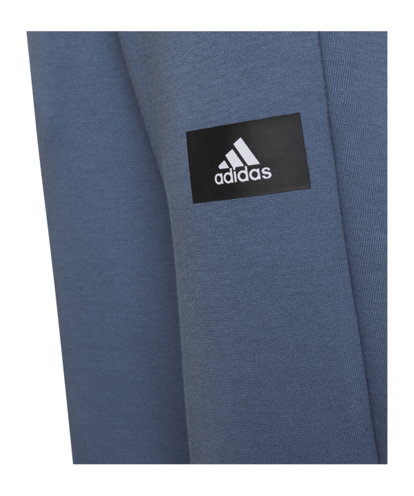 adidas Future Icons Jogginghose Kids Blau Weiss - blau