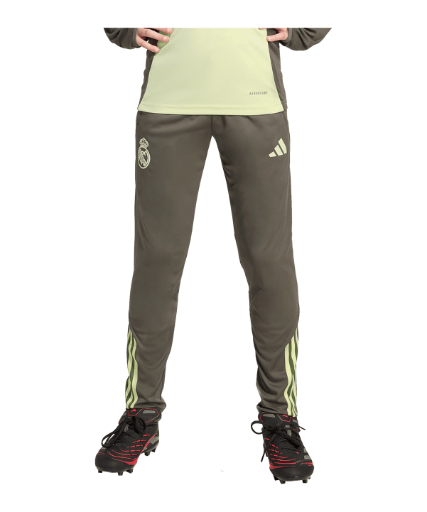 adidas Real Madrid Trainingshose Kids Grau - grau