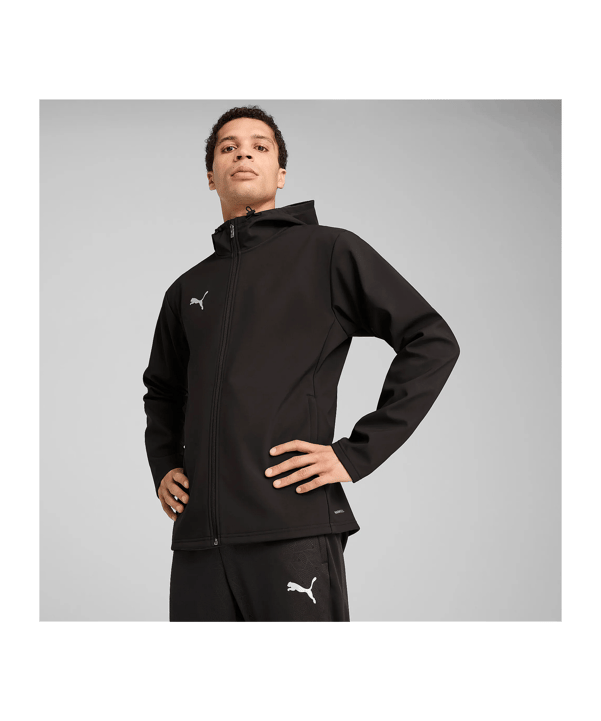 PUMA TeamAdditions Softshelljacke Schwarz F03 - schwarz
