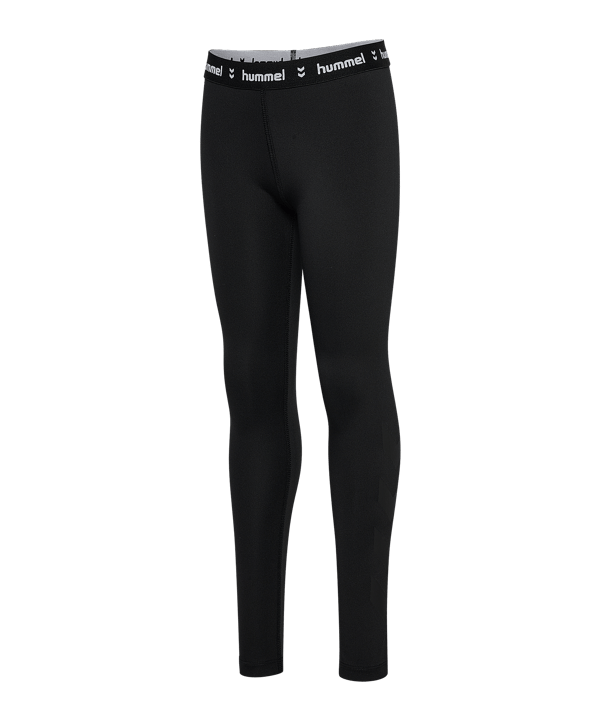 Hummel Pulse MW Tight Kids Schwarz F2001 - schwarz
