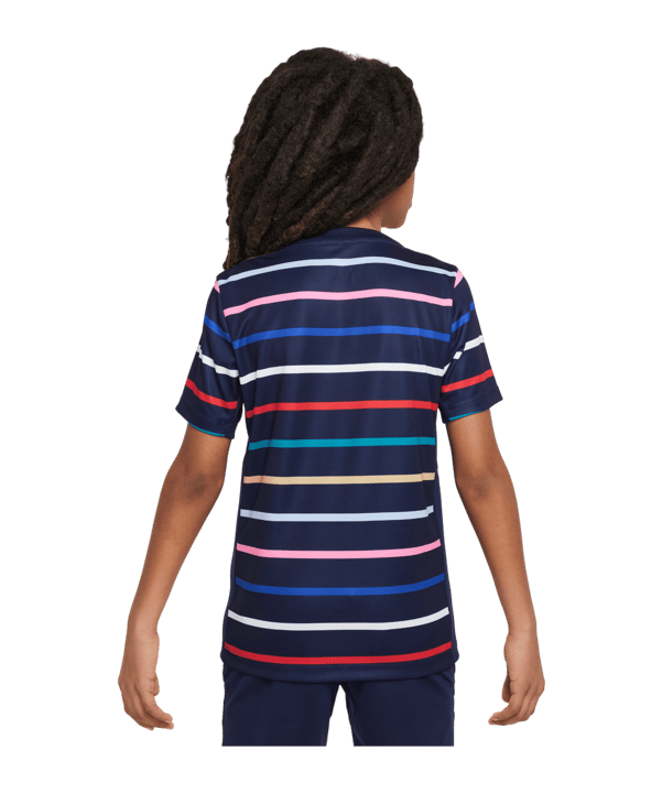 Nike Frankreich Prematch Shirt EM 2024 Kids Blau F499 - blau