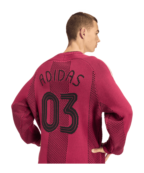 adidas Originals Blokecore Longsleeve Rot - rot