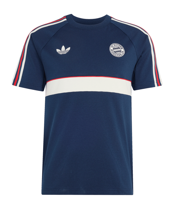 adidas Originals FC Bayern München T-shirt Blauw - blauw