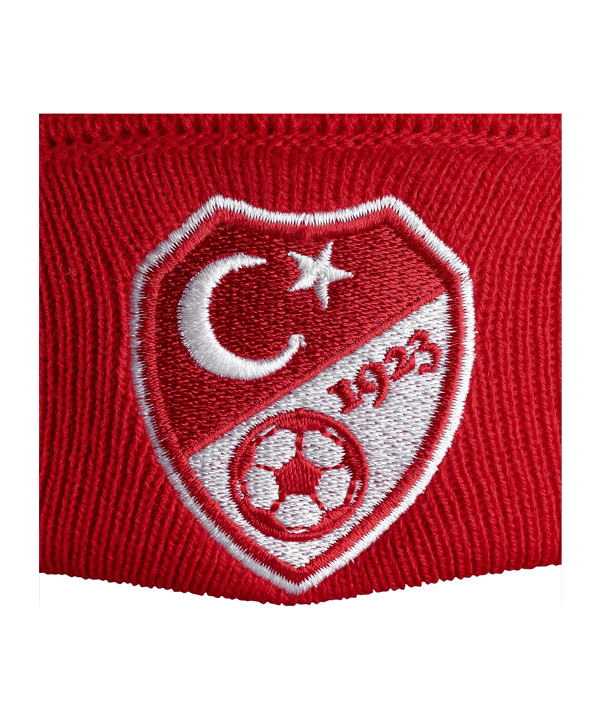 TFF Türkei Beanie Bronx Rot - rot