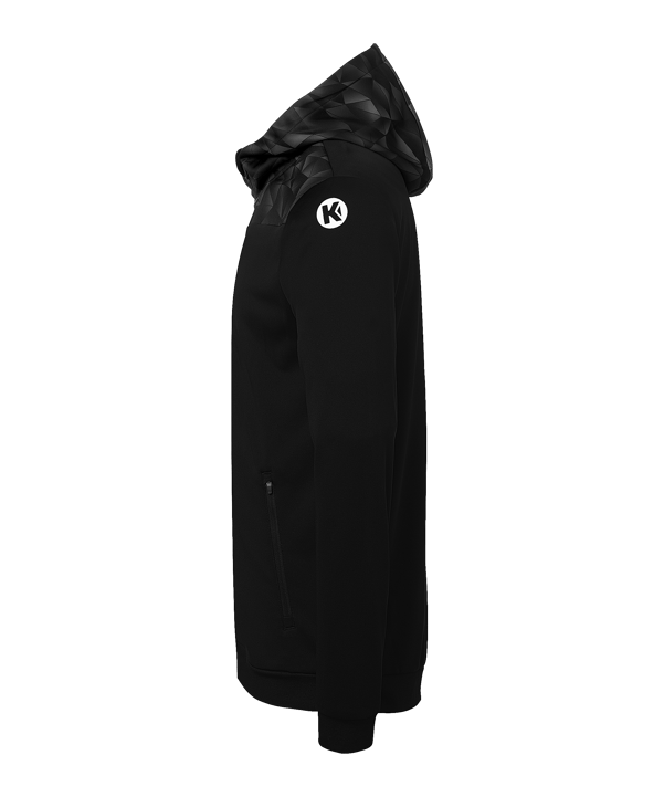 Kempa Athletics 29 Kapuzenjacke Kids Schwarz F01 - schwarz