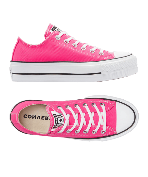 Converse Chuck Taylor AS Lift OX Damen Pink F672 - rosa