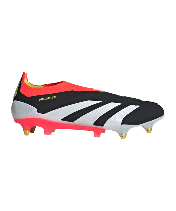 adidas Predator Elite LL SG Solar Energy Schwarz Weiss Rot