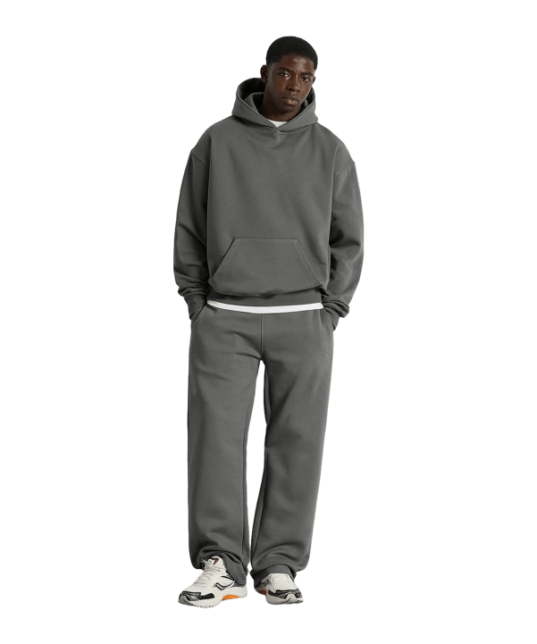 Burocs Wide Leg Broek Grijs - grijs