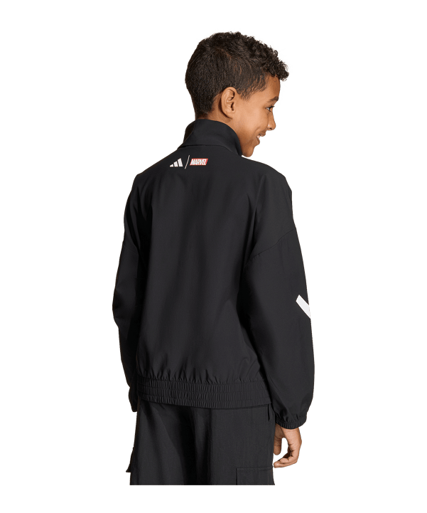 adidas Real Madrid Avengers Anthem Jacke Kids Schwarz - schwarz