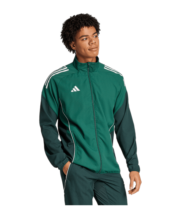 adidas Tiro 25 Competition Trainingsjacke Grün - gruen