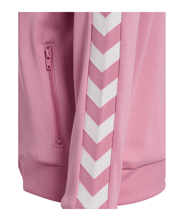 Hummel Archive Reg Poly Jacke Kids Rosa F3203 - rosa